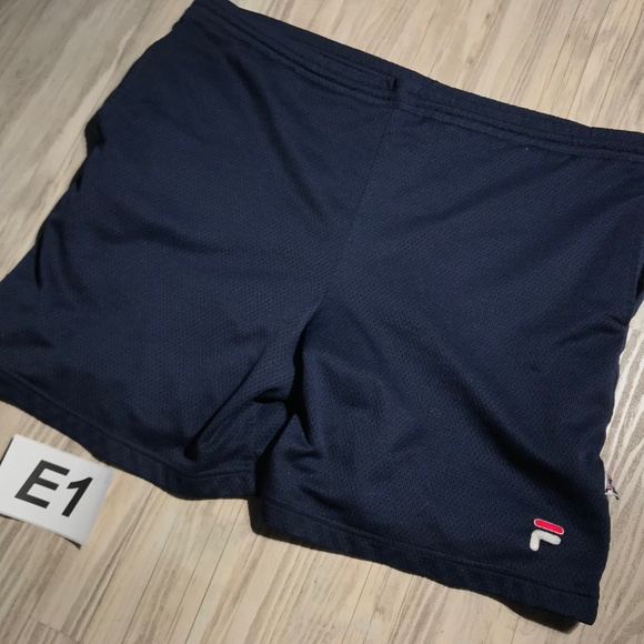 Vintage 90's FILA Shorts Spellout Drawstring - Picture 2 of 8